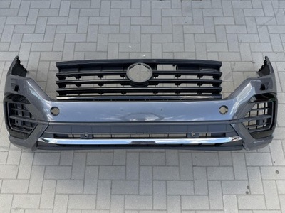 Vw touareg iii r-line бампер передній перед фото №1