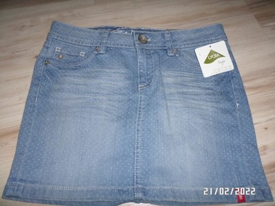 super spódnica jeans-Rozm-rozm-S/M-32
