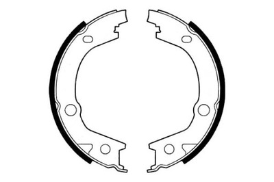 Delphi ls2001 набір колодка гальмівних фото №1