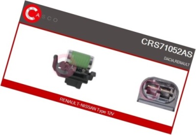 Резистор вентилятора радиатора - casco crs71052as фото №1