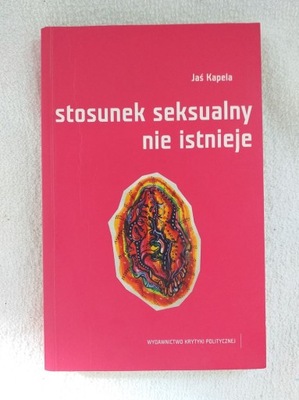 Stosunek seksualny nie istnieje Jaś Kapela /QV2130