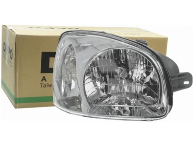 Лампа фара правый hyundai santa fe i mk1 01-06 фото №1