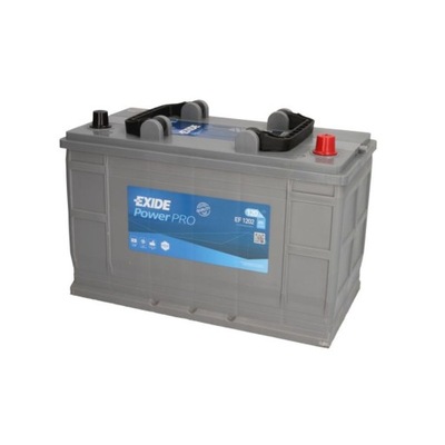 BATTERY EXIDE 12V 120AH 870A P+ EF1202  