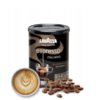 Lavazza Espresso kawa mielona 250g w puszce