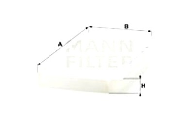 MANN-FILTER FILTRO CABINAS FORD FOCUS I TOURNEO CONNECT TRANSIT CONNECT  