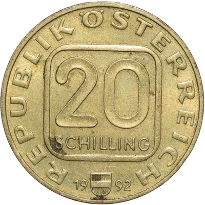 Austria 20 szylingów 1992 Linz