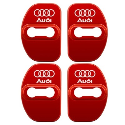 4 PIEZAS PARA AUDI TT A1 A3 A4 A5 A7 A8 Q3 Q5 Q7 S3 S4 TTS RECUBRIMIENTO DE CERRADURA DE PUERTA COCHE  