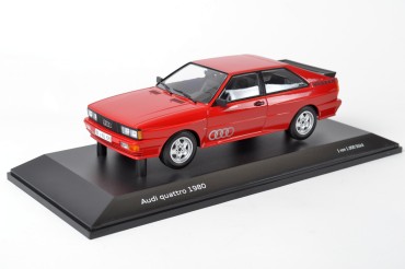 MODEL AUDI QUATTRO 1980 1:18 RED LIMITOWANY 1tys