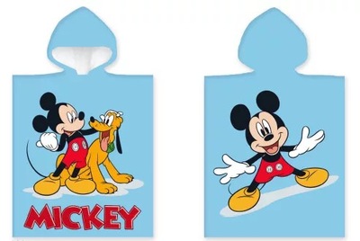 Poncho kąpielowe Myszka Mickey 4701 50x100cm