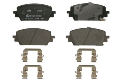 Тормозные колодки тормозной. kia sorento iv 20- перед фото №1