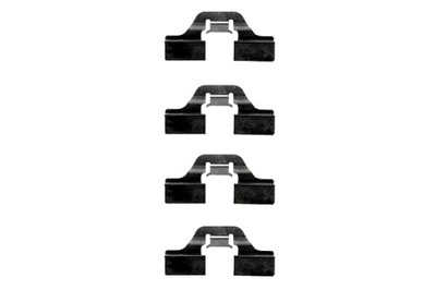 Набор монтажный тормозных колодок задняя ds ds 3 ds 4 alfa romeo 145 146 33 gtv фото №1