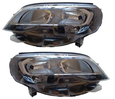 Комплект фары peugeot expert traveller 2016-2024 tyc фото №1