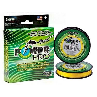 Plecionka Power Pro 0,13mm 135m 8kg/18lb Hi-Vis Ye