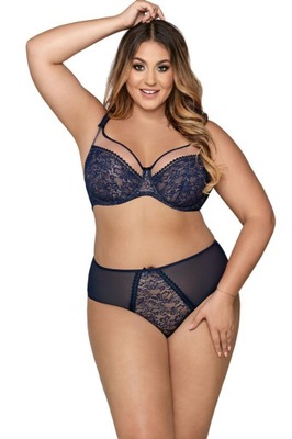 AVA Biustonosz miękki AV 1396 NAVY BLUE 65G NAVY B