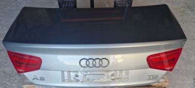 Audi a8 d4 przedlift кришка багажника бампер балка задня ly7g фото №1