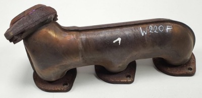 Коллектор выпускной левый mercedes w220 3.2 v6 фото №1