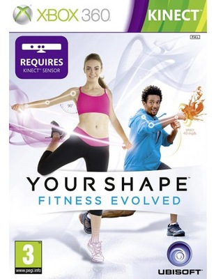 GRA KINECT YOUR SHAPE FITNESS EVOLVED XBOX 360 / X-360 /