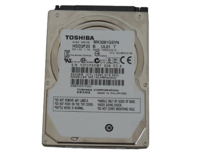 Dysk twardy TOSHIBA 320GB 2,5"