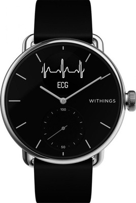 Smartwatch Withings ScanWatch czarny 38 mm