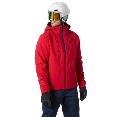 Męska kurtka narciarska Helly Hansen Alpha 4.0 czerwona M