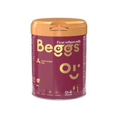 Beggs 1 Mleko początkowe od urodzenia, 800g