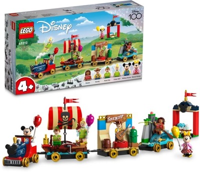LEGO Disney Pociąg Pełen Zabawy Zestaw Klocki 43212