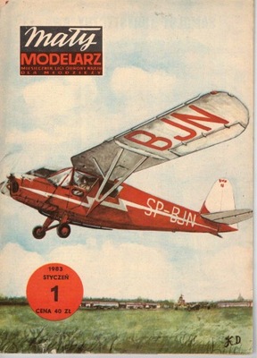 MM 1/1983 samolot turystyczny RWD-13