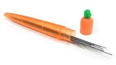 wkłady do ołówków ołówek automatyczny HB 0,7mm MARCHEWKA komplet 20szt