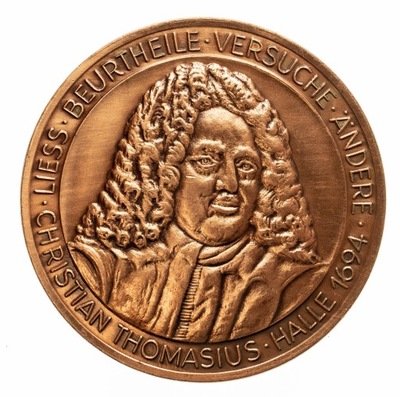 MEDAL KRYSTIAN TOMAS HALLE 1694