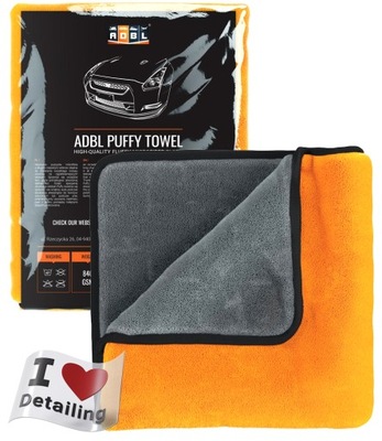 ADBL Puffy Towel - Mikrofibra - 41x41cm 840gsm