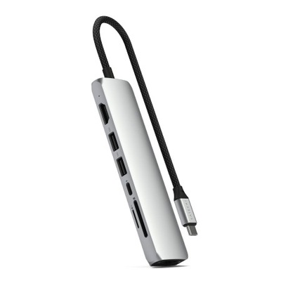 Satechi 7-in-1 USB-C Slim Multiport Adapter with Ethernet - adapter do