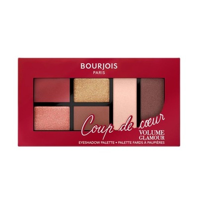 Bourjois Glamour Eyeshadow Palette paleta cieni do powiek 001 Intense Look