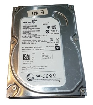 SEAGATE BARRACUDA 500GB ST500DM002 16MB