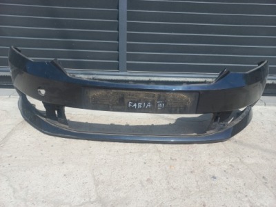 Бампер перед передній skoda fabia 3 iii 6v 14- фото №1