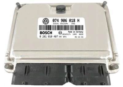 ECU VW LT 074906018H 0281010407 IMMO OFF