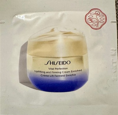 shiseido vital perfection uplifting firming cream krem 1,5 ml