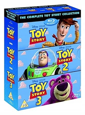 Film Toy Story 1 2 3 Blu-ray Kolekcja Kompletna