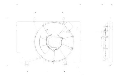 Tyc вентилятор радіатора з корпус ford b-max, f фото №1