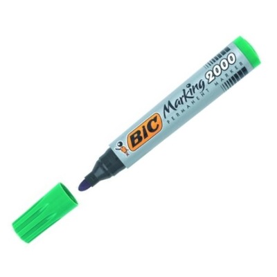 Marker BiC zielony okrągły p12 820912, cena za 1szt.