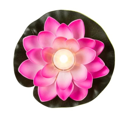 Pływająca lilia wodna Lampka Solarna LED do wody