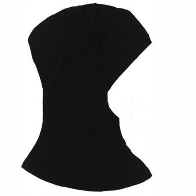 2/set Black Full Cover Hijab Cap