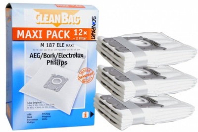 Worki S-Bag CleanBag - Maxi Pack 12szt.