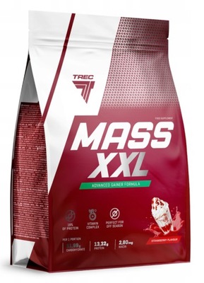 TREC MASS XXL 4800G STRAWBERRY MASA GAINER