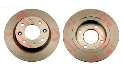 Trw тормозные диски тормозные 2szt kia задняя clarus фото №1