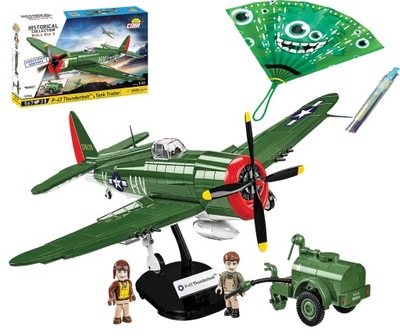 Klocki P-47 Thunderbolt & Tank Edition Cobi