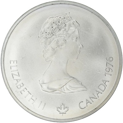 Moneta, Canada, Elizabeth II, 10 Dollars, 1976, Ro