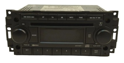 Jeep grand cherokee 3 iii wk 04-10 радио cd p05091509af kod фото №1