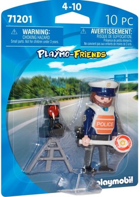 Playmobil 71201 Figurka Policjant drogowy