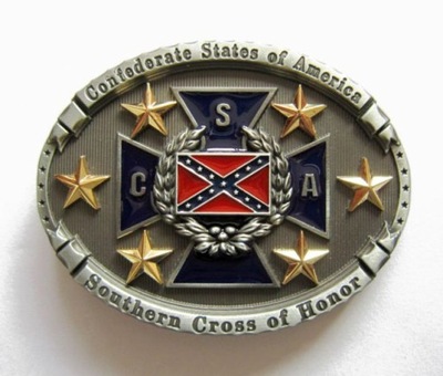 CONFEDERATE STATES of AMERICA USA stany klamra do paska