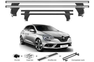 MALETERO DE TECHO ALUMINIO RENAULT MEGANE IV MODELO PRODUKOWANY DE 2016>  